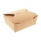 Amercareroyal Royal 6"x4.75"x2.5" #8 Kraft Folded Takeout Box, PK300 FTB8N - alternate 4